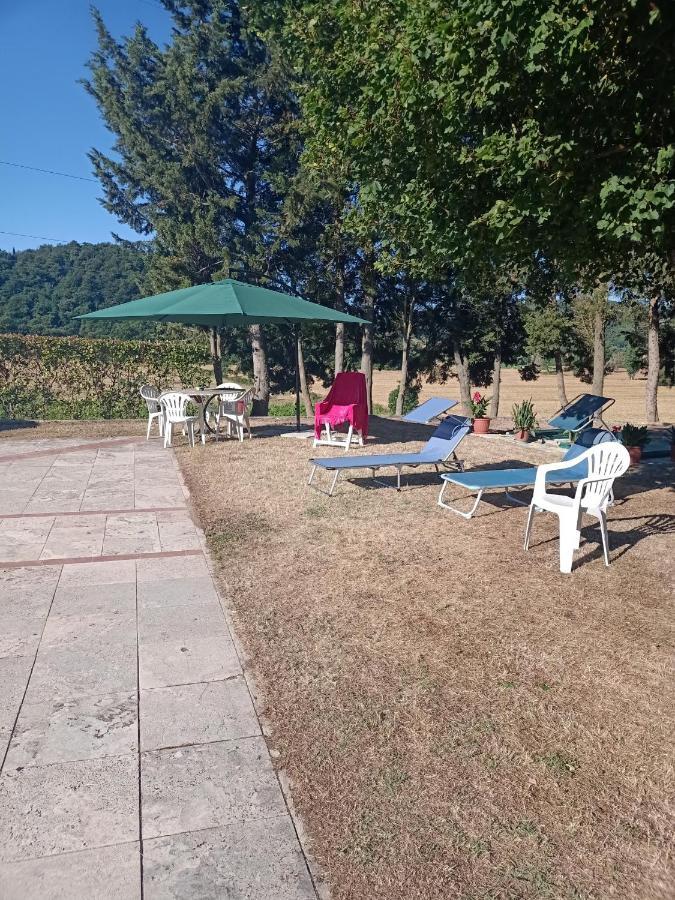 Agriturismo Podere La Selva Villa Serre Di Rapolano Luaran gambar