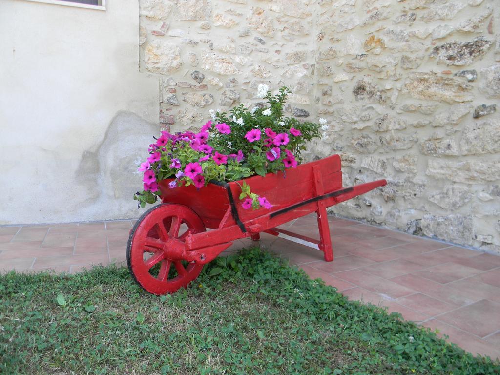 Agriturismo Podere La Selva Villa Serre Di Rapolano Luaran gambar