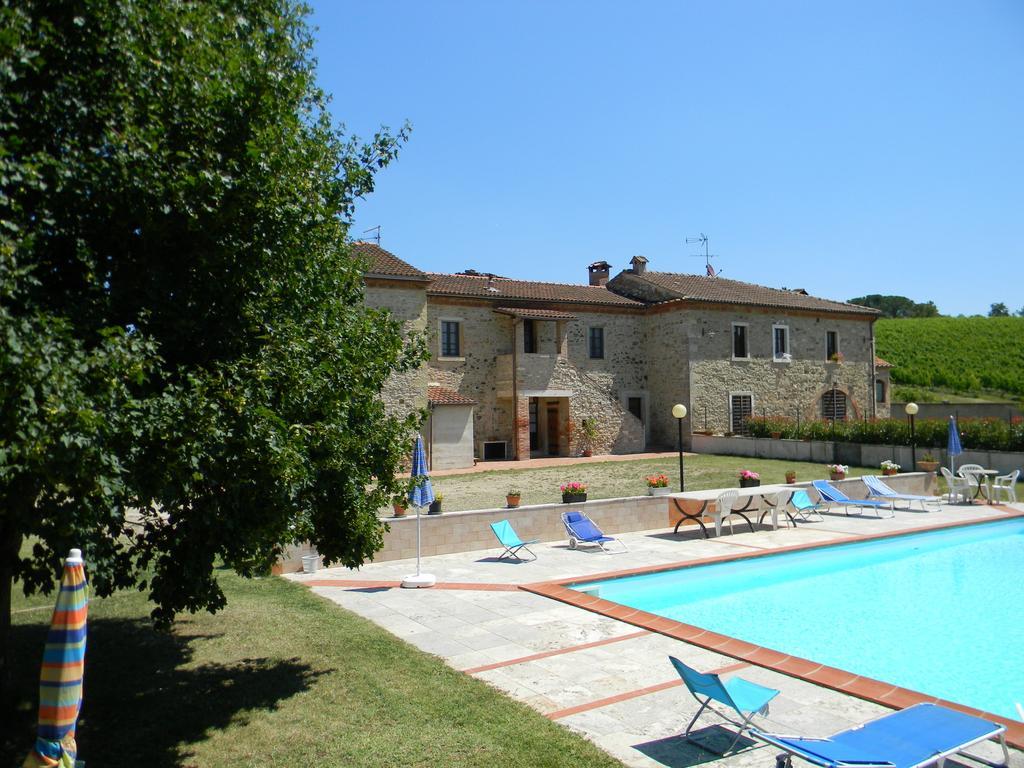 Agriturismo Podere La Selva Villa Serre Di Rapolano Luaran gambar