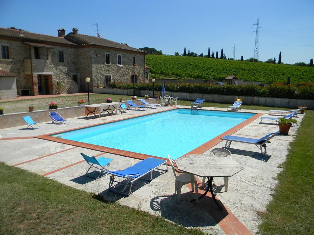 Agriturismo Podere La Selva Villa Serre Di Rapolano Luaran gambar