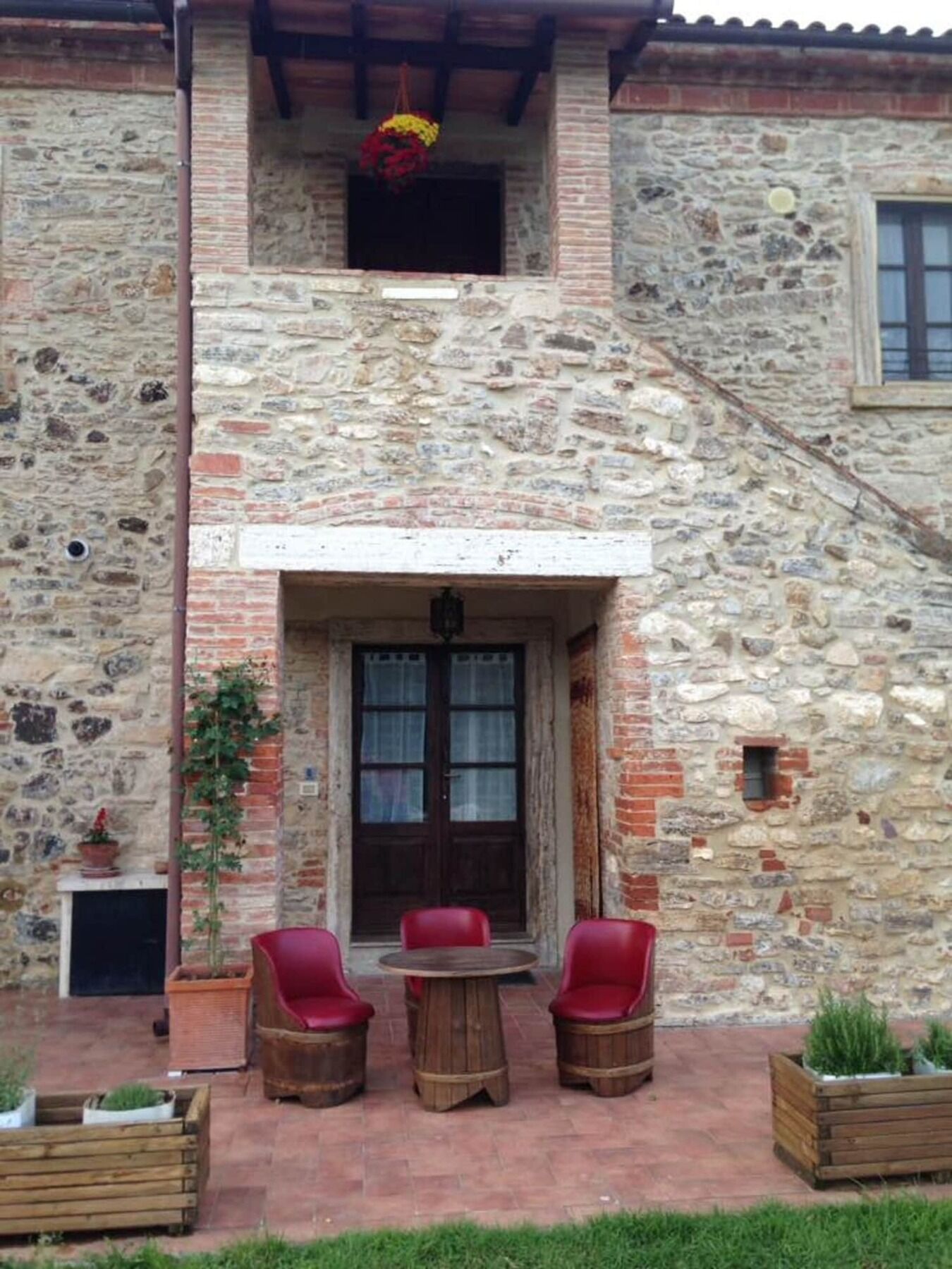 Agriturismo Podere La Selva Villa Serre Di Rapolano Luaran gambar