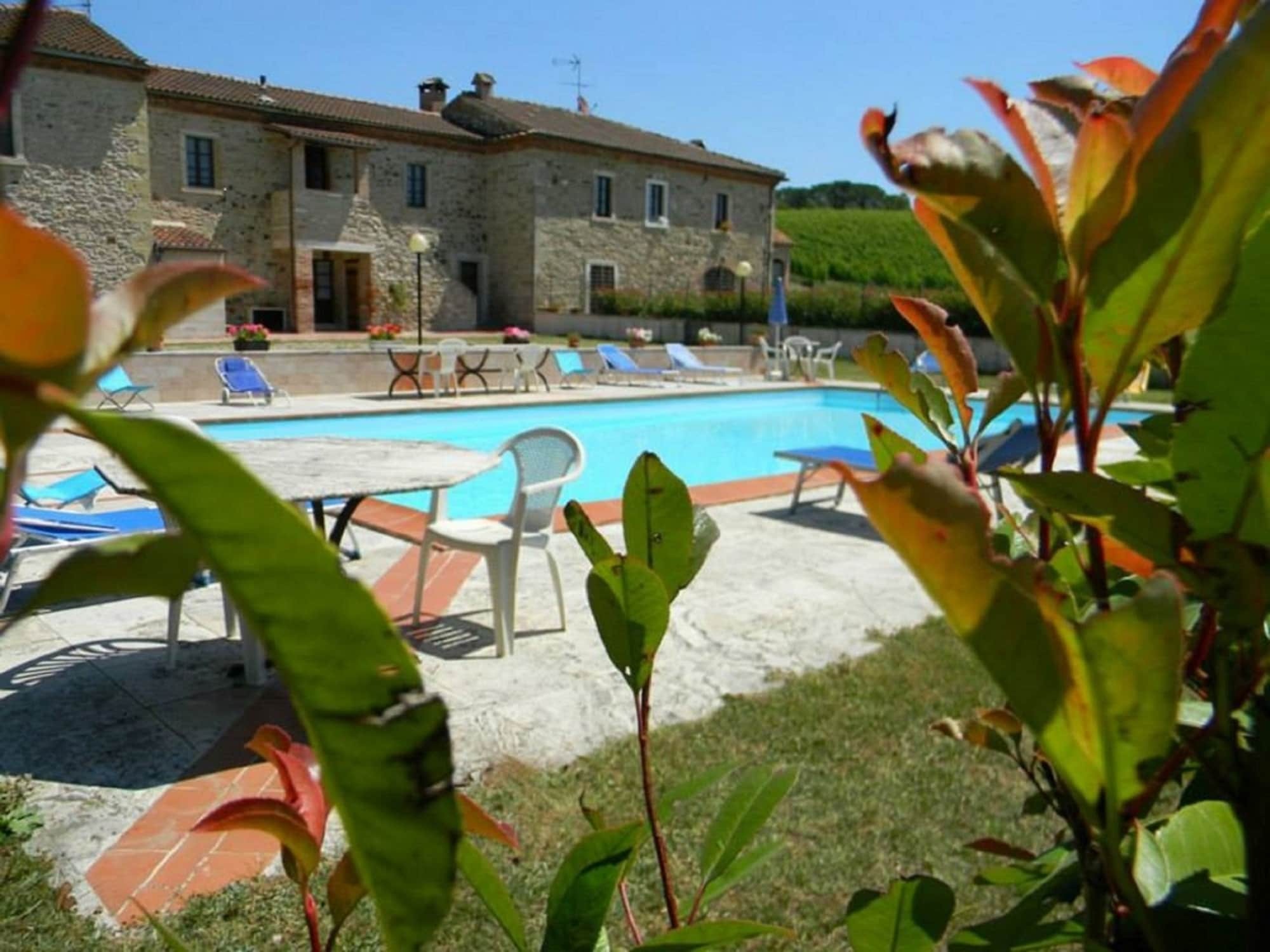Agriturismo Podere La Selva Villa Serre Di Rapolano Luaran gambar